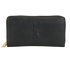 Saint Laurent Cassandre Continental Wallet, &pound;230, Accessories, Black, Leather, Front view